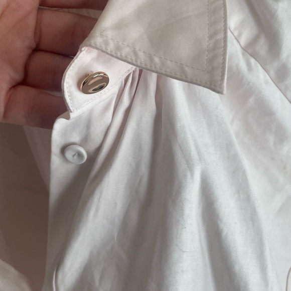 ACLER Marquis Cotton Collar Crop Top Shell Pink - Picture 9 of 15